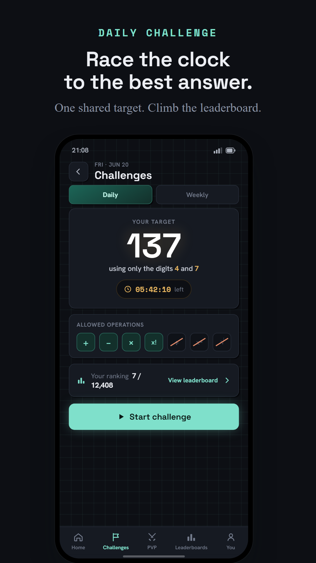 digito — daily challenge